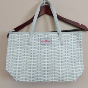 Cath Kidston leather trimmed tote